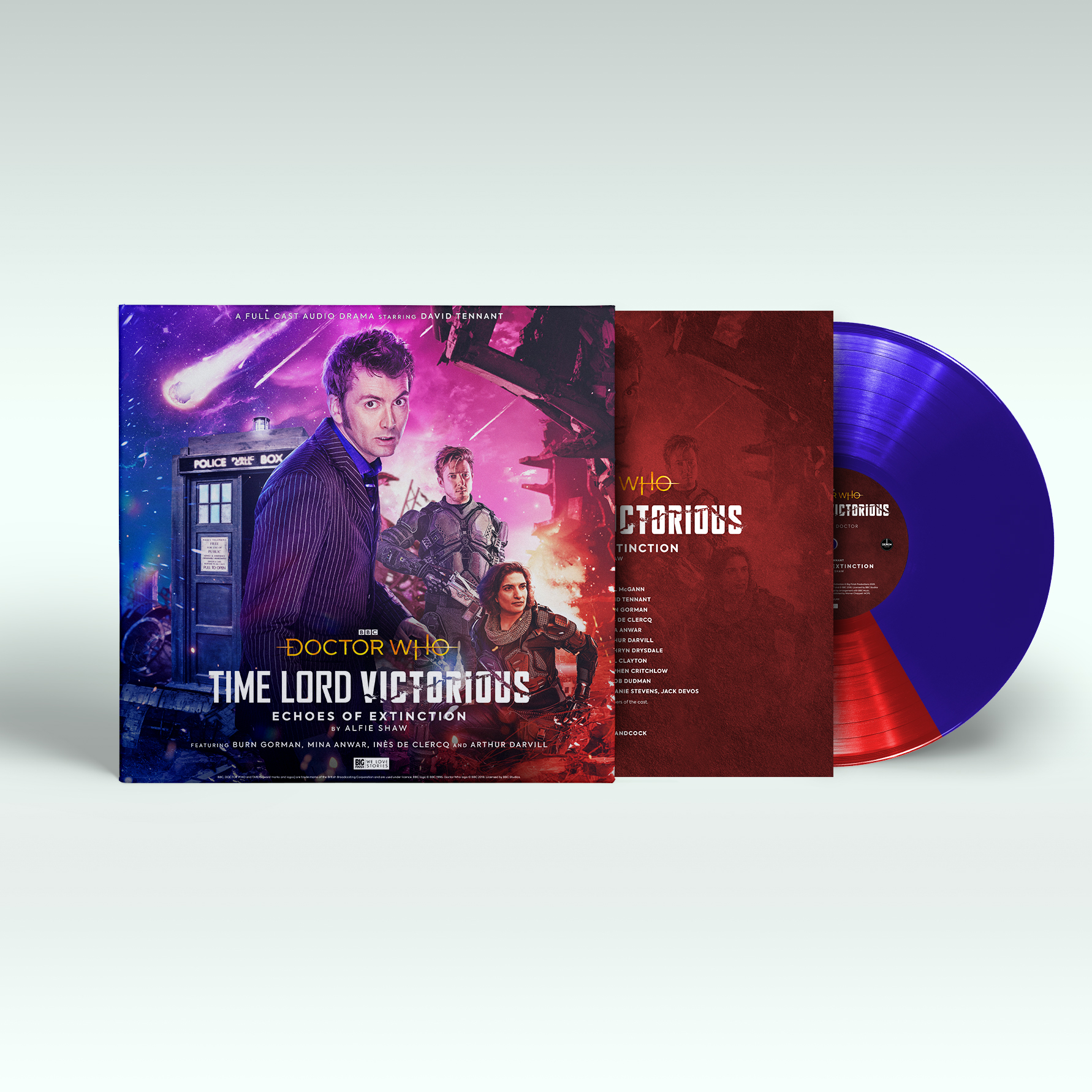 Time Lord Victorious David Tennant Vinyl