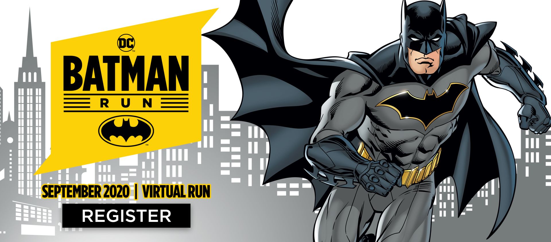 Batman Day Batman Virtual Run 2020 logo