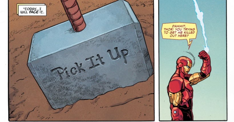 Thanks to the newest Thor comic you can now call Tony Stark