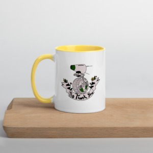 NO THANK YOU MUG (YELLOW)