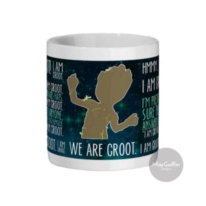 Guardians of the Galaxy gift Groot mug that says I am Groot