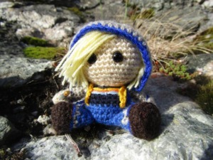 13th Doctor mini yarn crotched figure