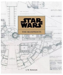 Star Wars: The Blueprints - by J W Rinzler with the Millennium Falcon ship