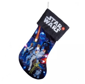 Star Wars Battery-Operated Light-Up Stocking