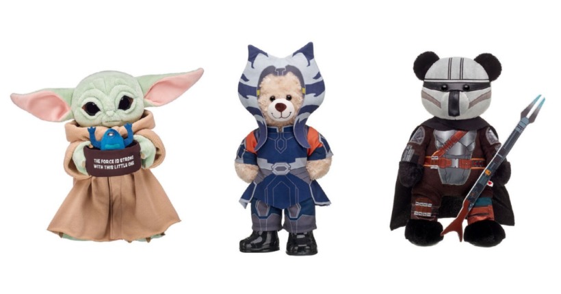 The Mandalorian & Ahsoka Build-A-Bear costumes are too cute!