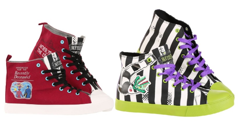 Holiday Gift Idea: Beetlejuice inspired shoes from Fun.com