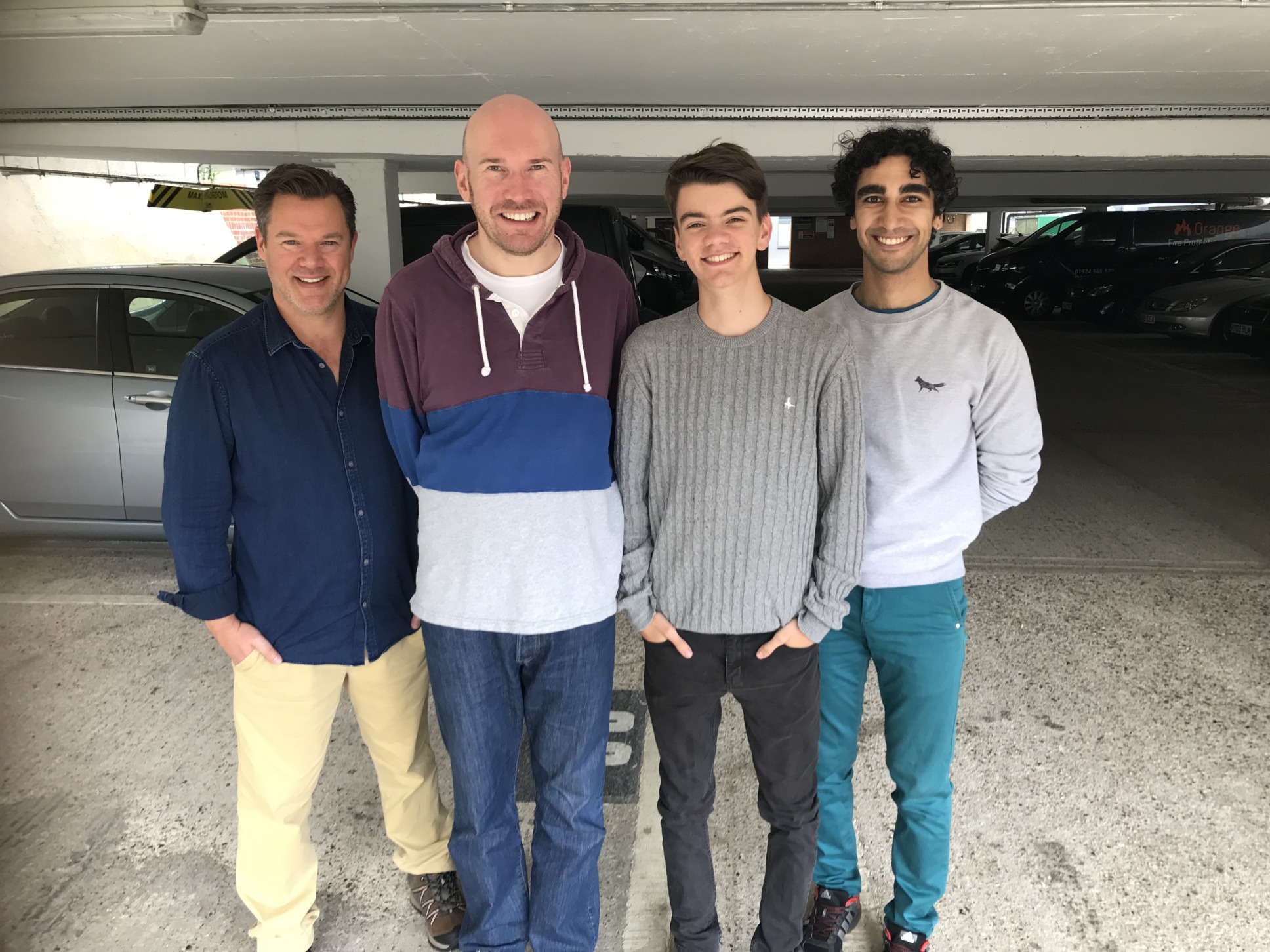 Glen McCready, Alex Macqueen, Milo Parker, Zaqi Ismail