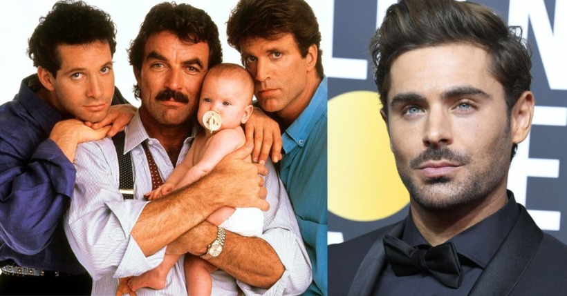 Zac Efron to star in the modern version of “Three Men and a Baby”