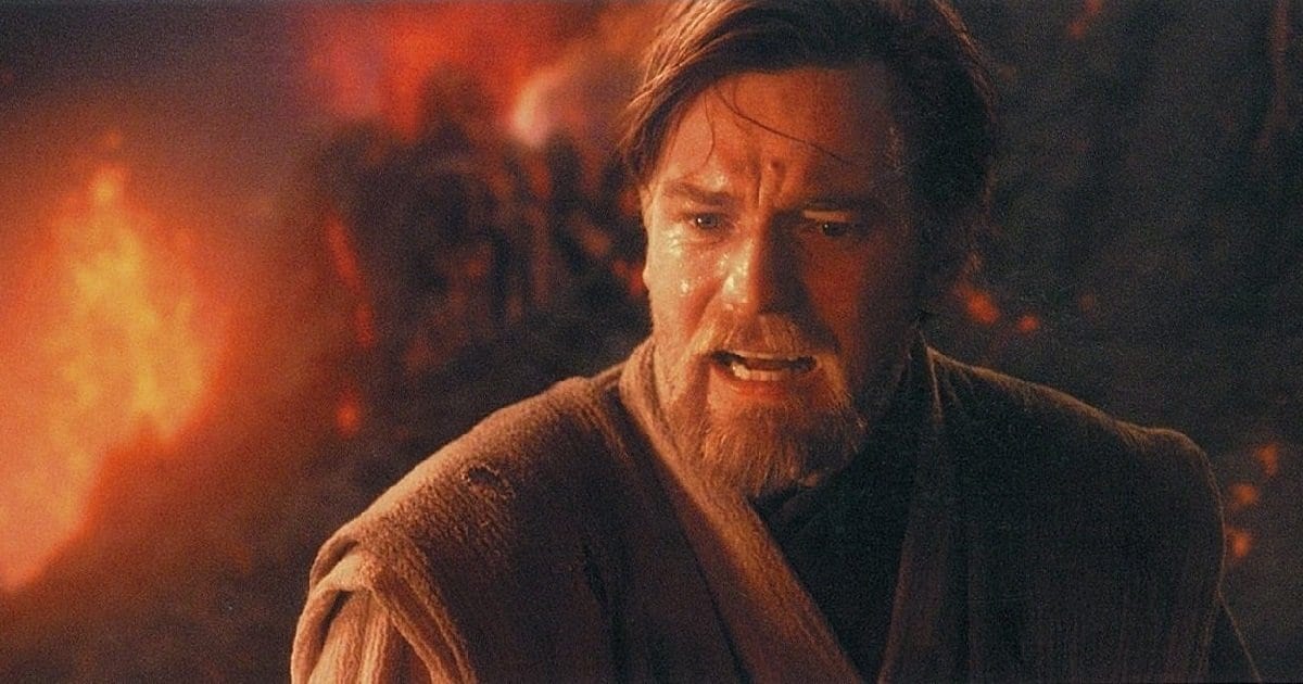 Ewan McGregor as Obi-Wan in Revenge of the Sith