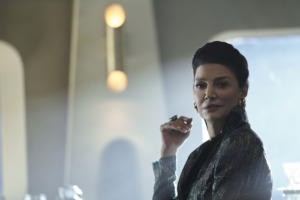 Shoreh Aghdashloo as Chrisjen Avasarala The Expanse Season 5 Photo courtesy of Amazon Studios