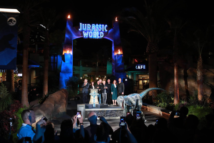 Grand Opening of the revamped Jurassic World attraction