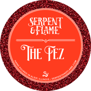 THE FEZ CANDLE, COCONUT APPLE CUSTARD