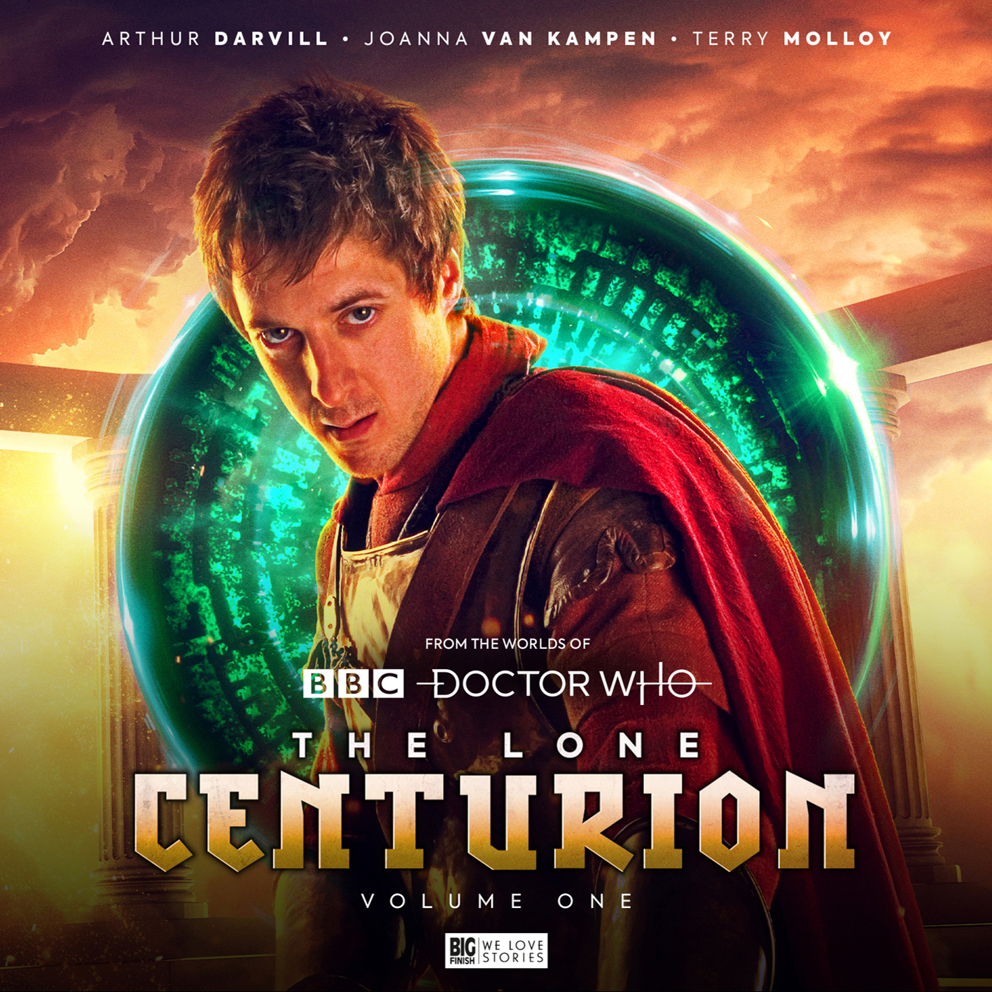 The cover of volume one of "The Lone Centurion" from Big Finish Productions