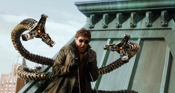 Alfred Molina as Doc Ock in this week in geek april 17th