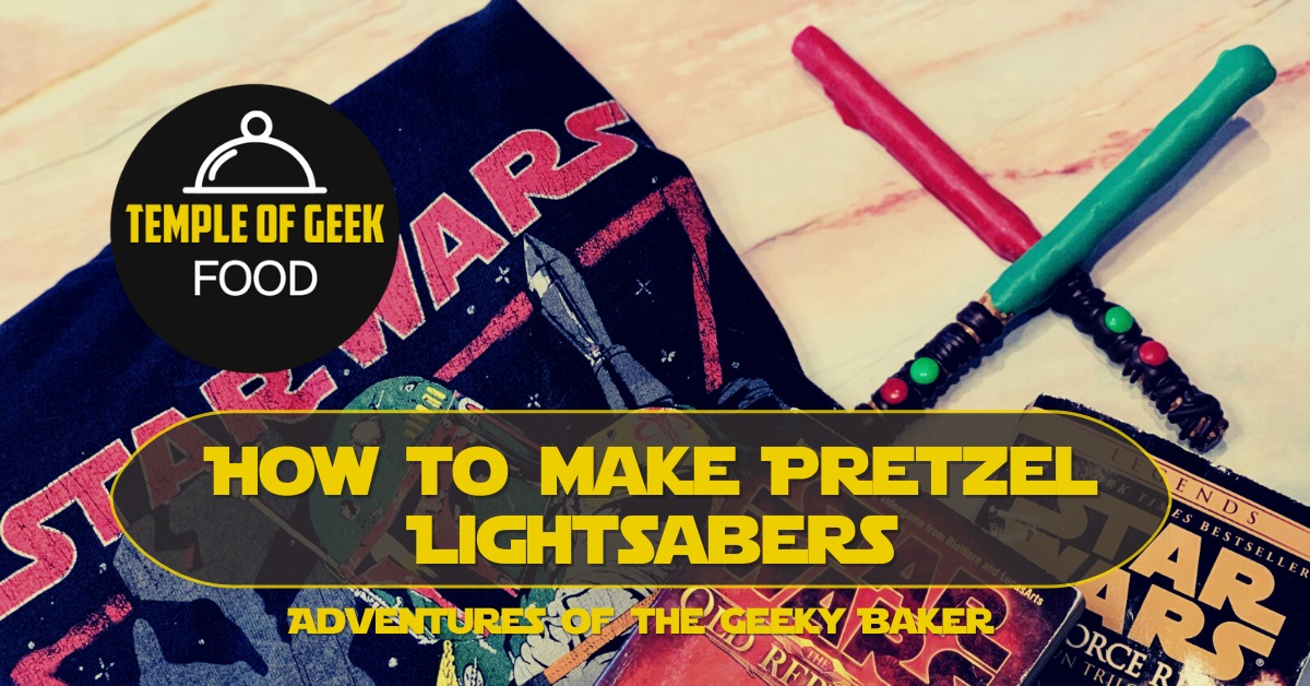 May the 4th Celebration: How to make Pretzel Lightsabers