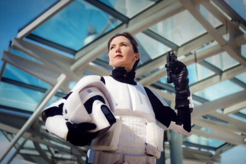 cosplay connection interview Jen Markham in her Biker Trooper costume