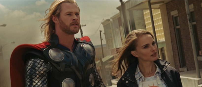 Thor and Jane Foster in Thor