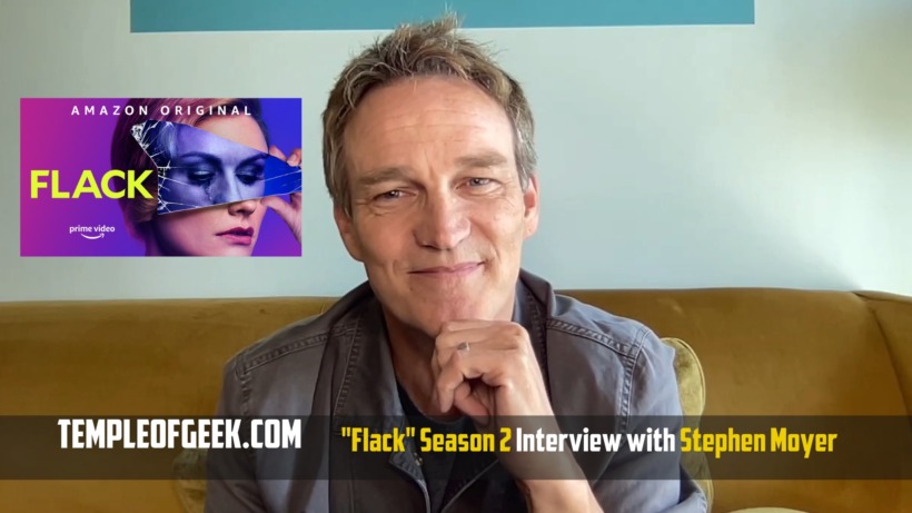 Stephen Moyer discusses “Flack” Season 2 and working with Anna Paquin