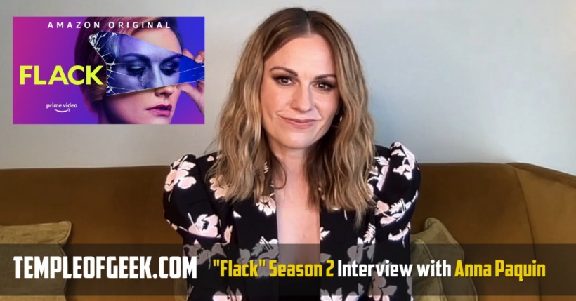 Anna Paquin discusses “Flack” Season 2 and her character Robyn