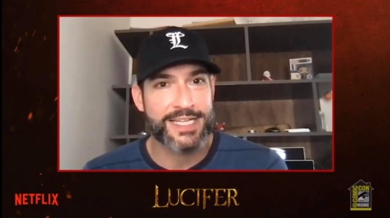 Tom Ellis, Lucifer in the Netflix title