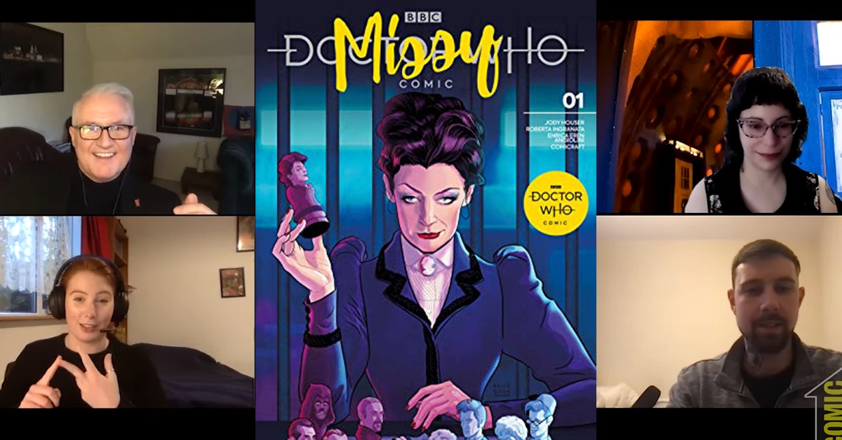 Titan Comics Doctor Who at Comic-Con @Home 2021- Missy and More!