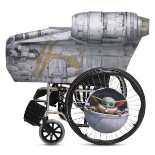 Star Wars: The Mandalorian Wheelchair Cover Set