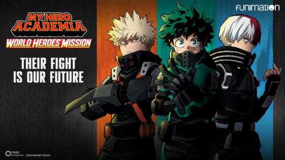 My Hero Academia World Heroes Mission with Bakugo, Deku, and Todoroki