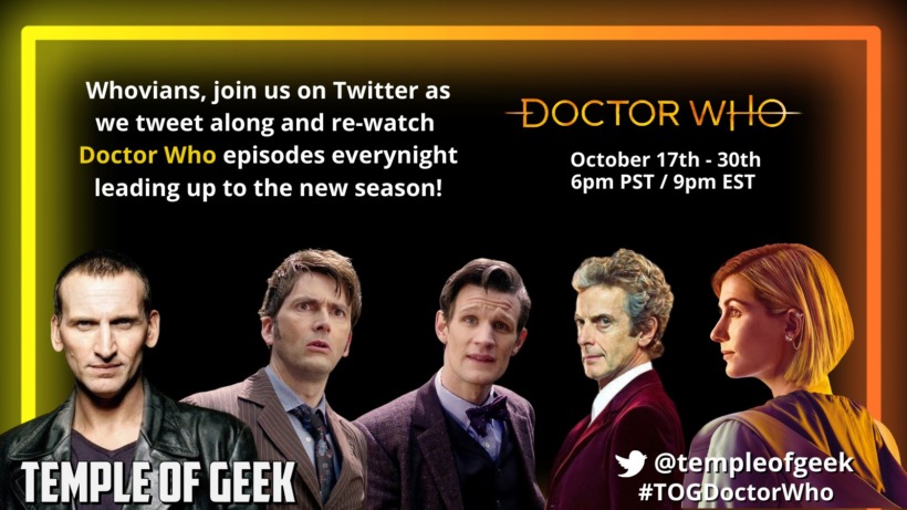 Join our Doctor Who tweet-along leading up to the new season