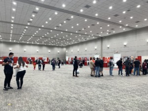 View of the celebrity guest room as you are walking into the ballroom