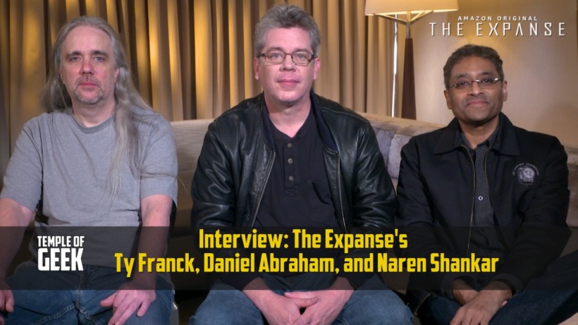 The Expanse’s Daniel Abraham and Ty Franck and Naren Shankar