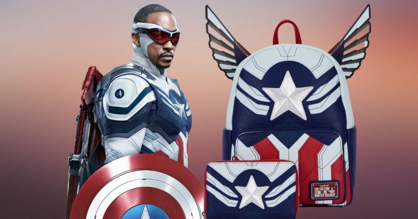 New Loungefly designs celebrate The Falcon as Captain America