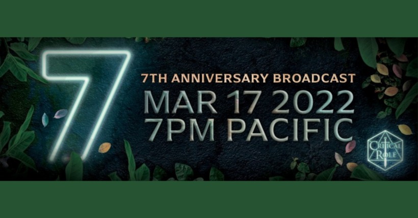 Critical Role to head back to theatres for 7 Year Anniversary