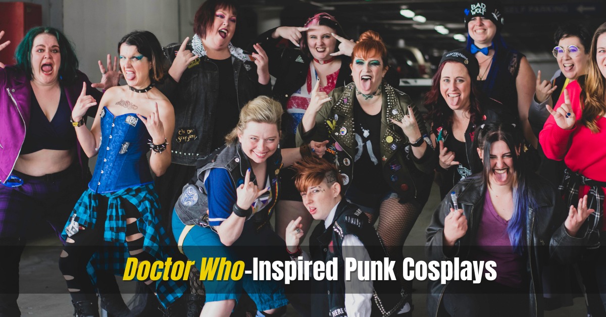 Gallifrey One 2022 – Doctor Who Punk Cosplay Meet-Up