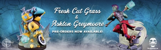 Banner of FCG (Fresh Cut Grass) and Ashton from Critical Role