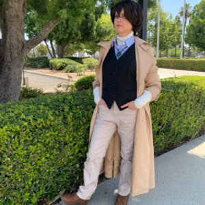 Maddie in Dazai Cosplay