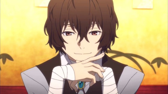 dazai in bungo stray dogs by kafka asagiri