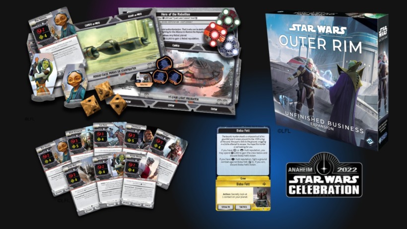 The Asmodee booth at Star Wars Celebration will showcase 9 new games