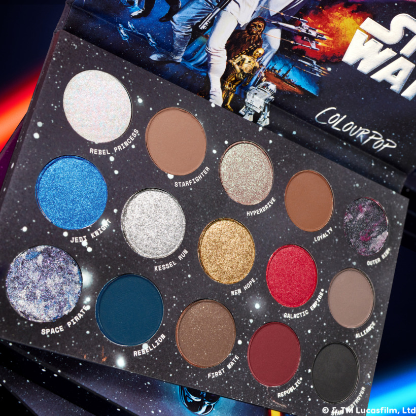 Colorforms Star Wars ColourPop's 1977 'Star Wars' Inspired Collection