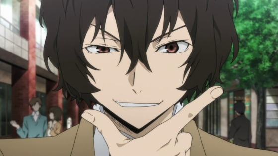 Osamu Dazai cosplay reference from the anime, character voiced by Kaiji Tang