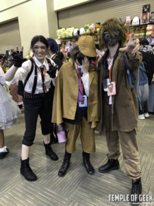 anime riverside cosplay bungo stray dogs atsushi, ranpo, and dazai