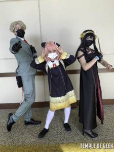 SpyxFamily anime riverside cosplay at the riverside convention center