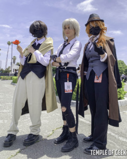 Bungo Stray Dogs cosplay at anime riverside