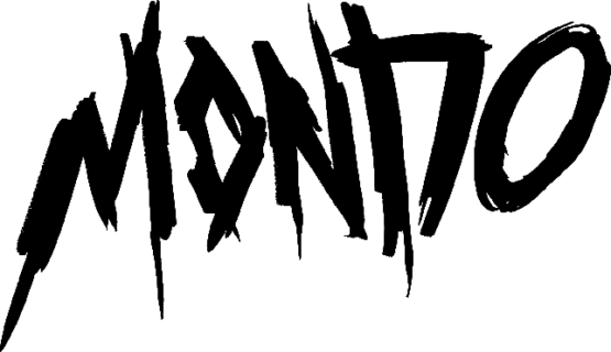 mondo logo. mondo will be at san diego comic con