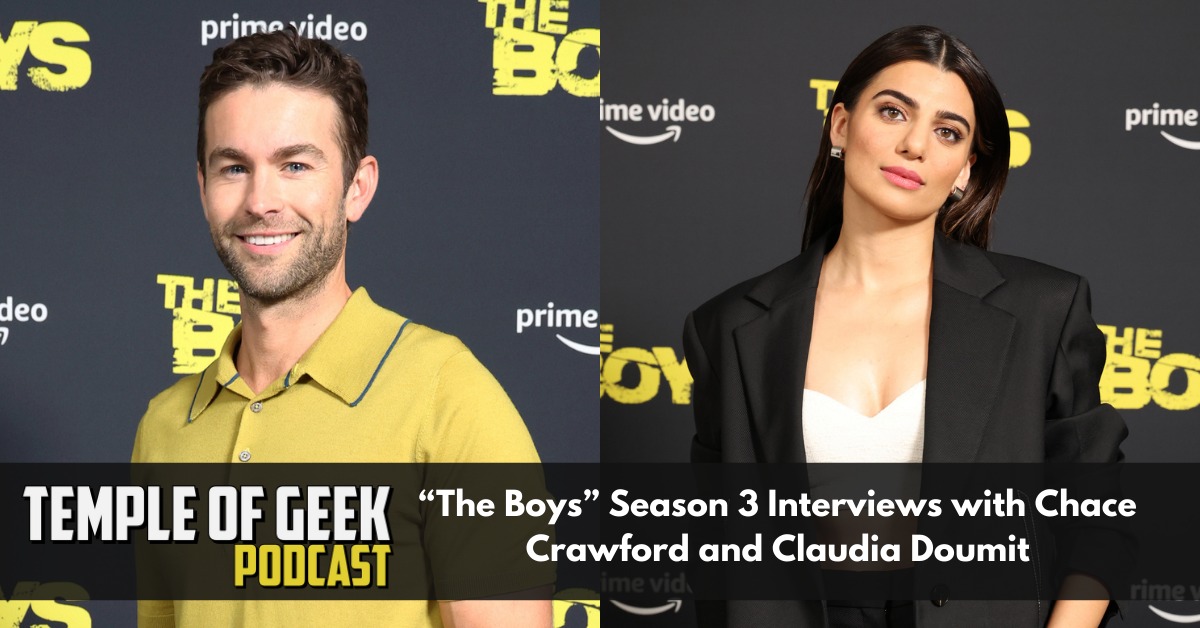 “The Boys” Season 3 Interviews with Chace Crawford and Claudia Doumit