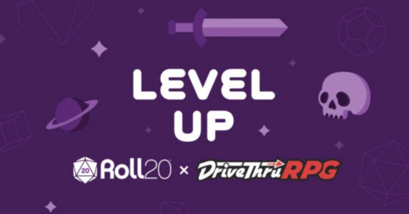 Roll20 and OneBookShelf Are Leveling Up