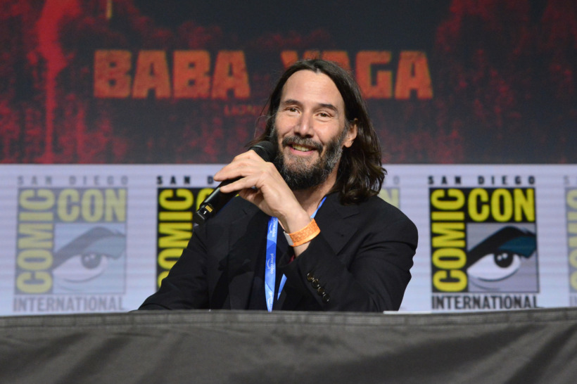 Keanu Reeves Makes Surprise Appearance for John Wick 4 at SDCC