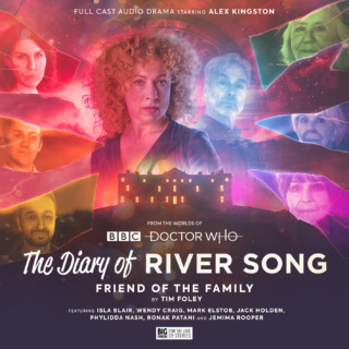 the cover for "The Diary of River Song: Friend of the Family"