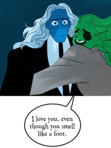 Poseidon hugs Hades and tells him how much he missed him 