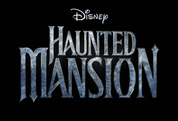 the logo for the new Haunted Mansion movie