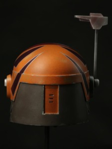 Sabine Wren's helmet from Season 2 of Star Wars Rebels